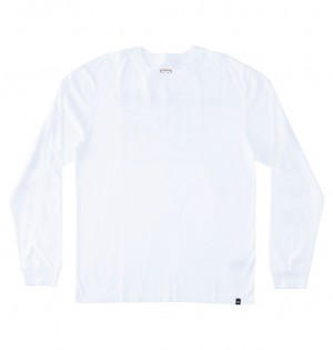 DC All Smiles - Long Sleeve T-Shirt Blancos | DWLXQG278
