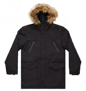 DC Bamberg - Water-Resistant Parka Negros | ODCMGU819