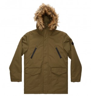 DC Bamberg - Water-Resistant Parka Verdes | RHXLOY082