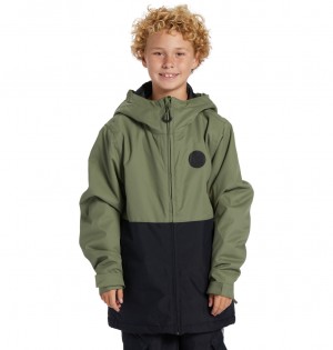 DC Basis - Technical Snow Jacket 8-16 Four Leaf Clover | YKNECW790