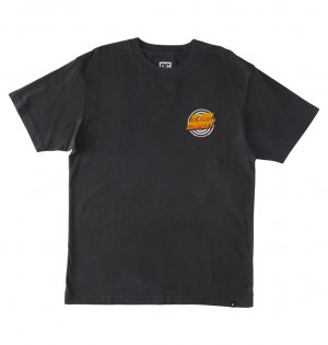 DC Burner - T-Shirt Negros Azules | JIKPDF534