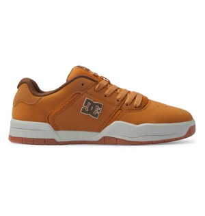DC Central - Leather Shoes Chocolate | TFYQUP576