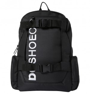 DC Chalkers 28L - Large Skate Backpack Negros | IFLKBM348