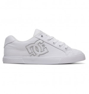 DC Chelsea Tx - Shoes Blancos Plateados | UPQLYM245