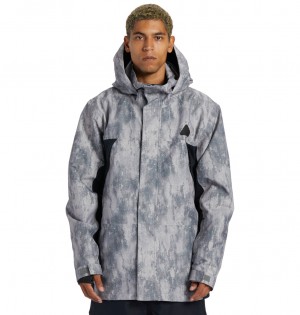 DC Command 45K - Technical Snow Jacket Grises | MEHWZU180
