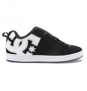 DC Court Graffik - Shoes Negros Blancos | TPAVKZ728