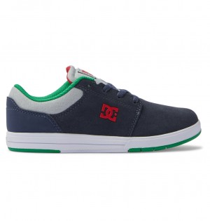 DC Crisis 2 - Shoes Grises Azul Marino | LKBGVO493