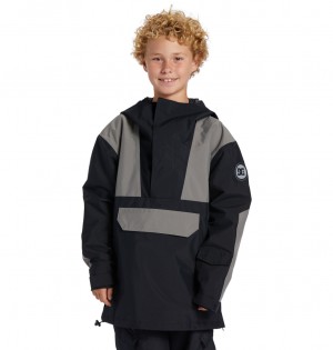 DC DC-43 - Technical Anorak Snow Jacket 8-16 Negros | JLCBKF798