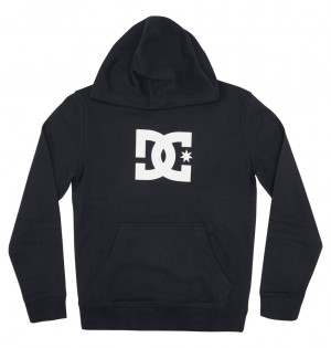 DC DC Star - Hoodie 8-16 Negros | EJZGPC807