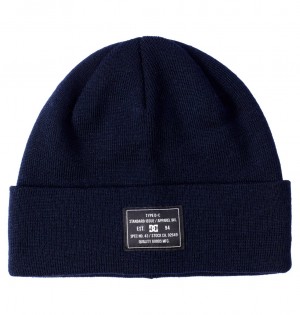 DC Frontline - Cuffed Beanie Azul Marino | IAYUMN624