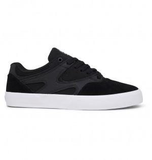 DC Kalis Vulc - Shoes Negros Blancos | OTPHIS791