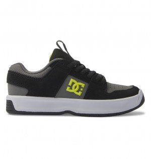 DC Lynx Zero - Leather Shoes Negros | HMORSK723