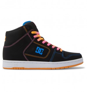 DC Manteca 4 Hi - High-Top Leather Shoes Multi | WPUINK586