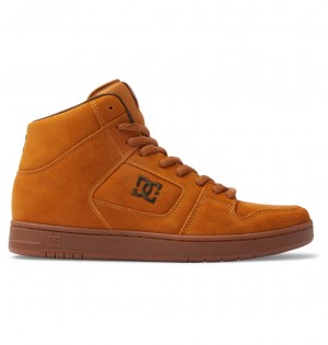 DC Manteca 4 Hi - High-Top Shoes Chocolate | RLCHFE451