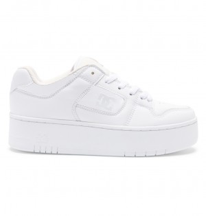DC Manteca 4 Platform - Flatform Shoes Blancos Blancos | ZSYMUW478