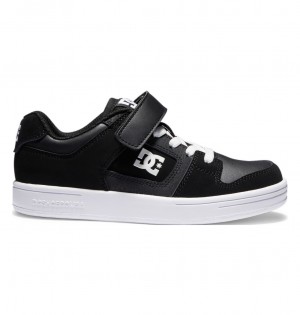 DC Manteca 4 V - Shoes Negros Negros Blancos | AYLSUF152