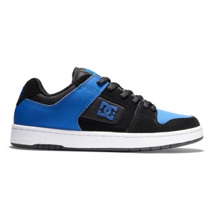 DC Manteca 4 - Shoes Negros Azules | KFLQBT459