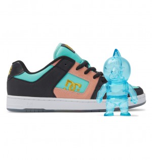 DC Manteca 4 atmos - Shoes Negros Rosas Turquesa | VKLAOF269
