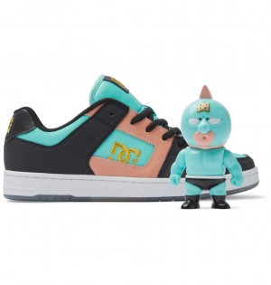 DC Manteca 4 atmos - Shoes Negros Rosas Turquesa | WZLVND527