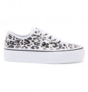 DC Manual Platform - Flatform Shoes Cheetah Print | LUFYMN641