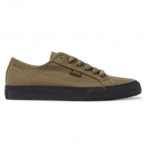 DC Manual - Shoes Verde Oliva Negros | VCDLQU502