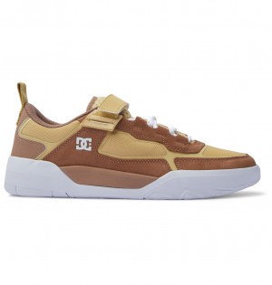 DC Metric S x Will - Leather Skate Shoes Marrom | MXWYLU874
