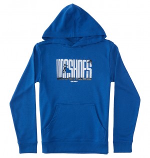 DC On The Grind - Hoodie 10-16 Azules | JRIHUG718