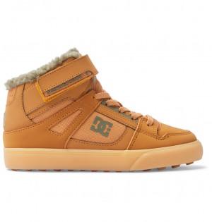 DC Pure High WNT - Winter High-Top Boots Wheat | ANEMCU720