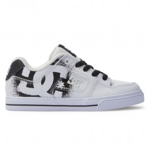 DC Pure Se - Leather Shoes Negros | AOULHN390