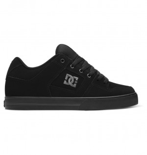 DC Pure - Leather Shoes Negros Negros | JRYBED957