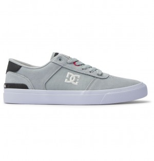 DC Teknic S - Skate Shoes Grises Negros | HAOICY809