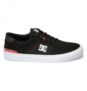 DC Teknic S - Skate Shoes Negros Blancos | MLITBV765