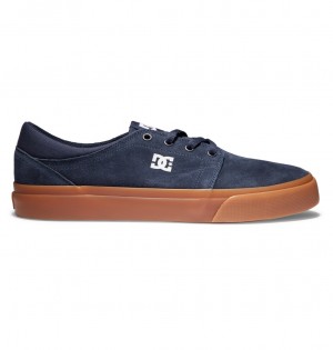 DC Trase - Suede Shoes Azul Marino | KFEQTM190