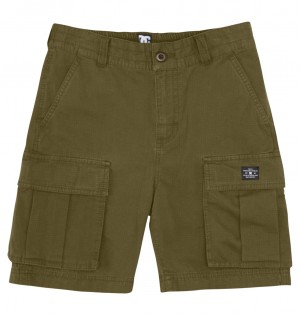 DC Tundra - Cargo Shorts 8-16 Verdes | SVILGH153