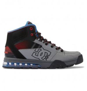 DC Versatile Hi WR - Lace-Up Boots Grises Azules | CQBXKI596