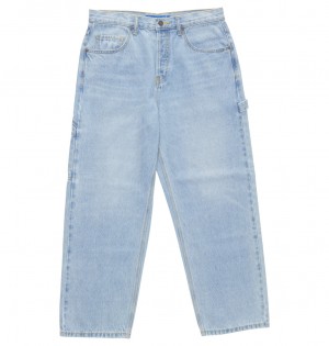 DC Worker - Baggy Carpenter Jeans Azules Azules | LXEUYB528