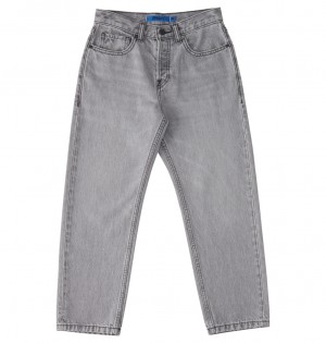 DC Worker - Baggy Fit Jeans 8-16 Grises Azules | WIOKQL865
