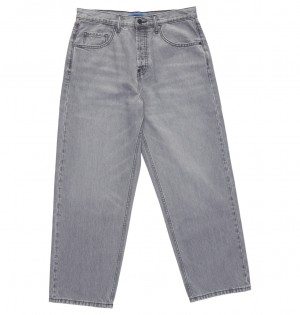 DC Worker - Baggy Fit Jeans Grises Azules | QJZHMT851