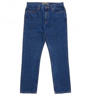 DC Worker - Straight Fit Jeans Azules Azules | NJWKCF421